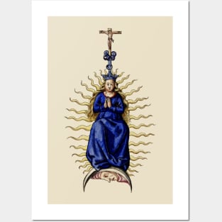 Religion and Science Virgin Mary and Alchemy Posters and Art